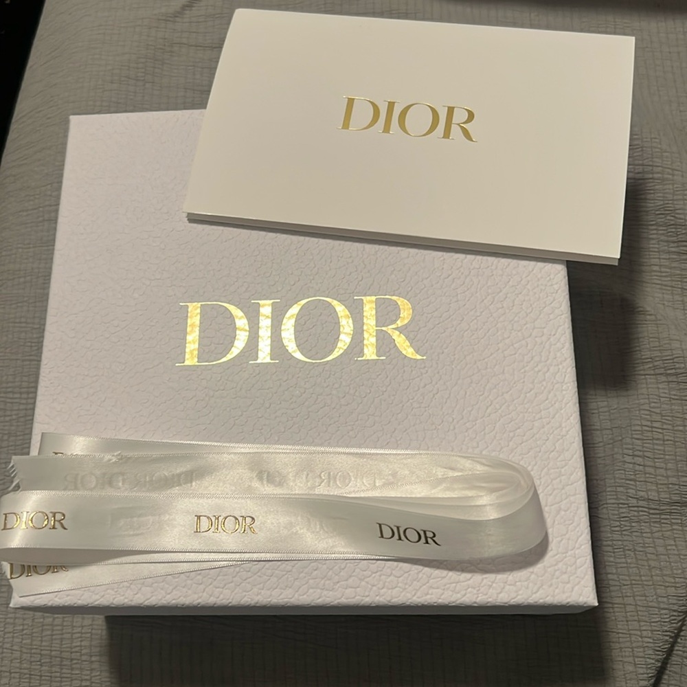 Dior gift box 8 1/2 x 8 1/2